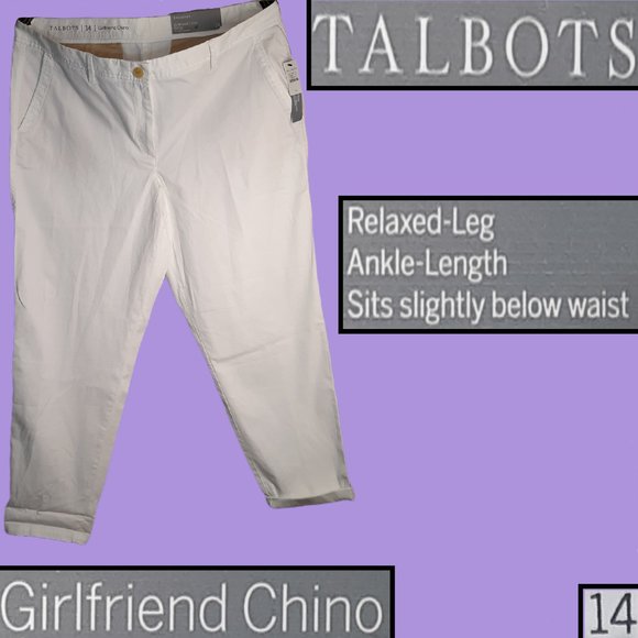 ⏰️Supersoft Girlfriend Chino, NWT 🧾 - Picture 1 of 14
